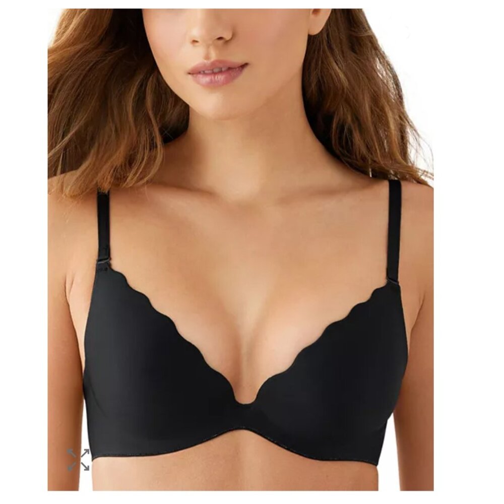 b.tempt'd by Wacoal Convertible Scallop Trim Push-Up Bra 32A NWT